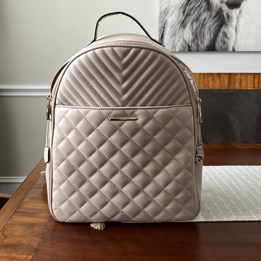Aldo backpack.  Beautiful beige color - great condition.  Only used a few times.
